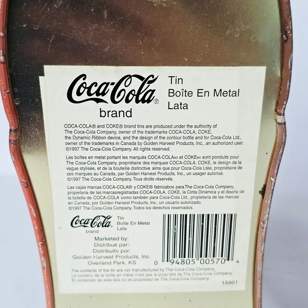 1990s Coca-Cola Collectible Tin Set 13